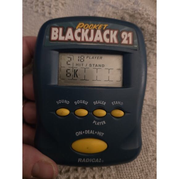 VTG 1997 Radica Pocket Slots Game & Radical Pocket Black Jack 21 Tested - Picture 3 of 11